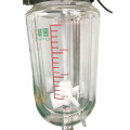 Low price1L  three layer glass Ozone filter reaction kettle for lab made in china